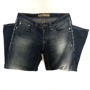 Big star buckle jeans 29 Casey k capris low rise
